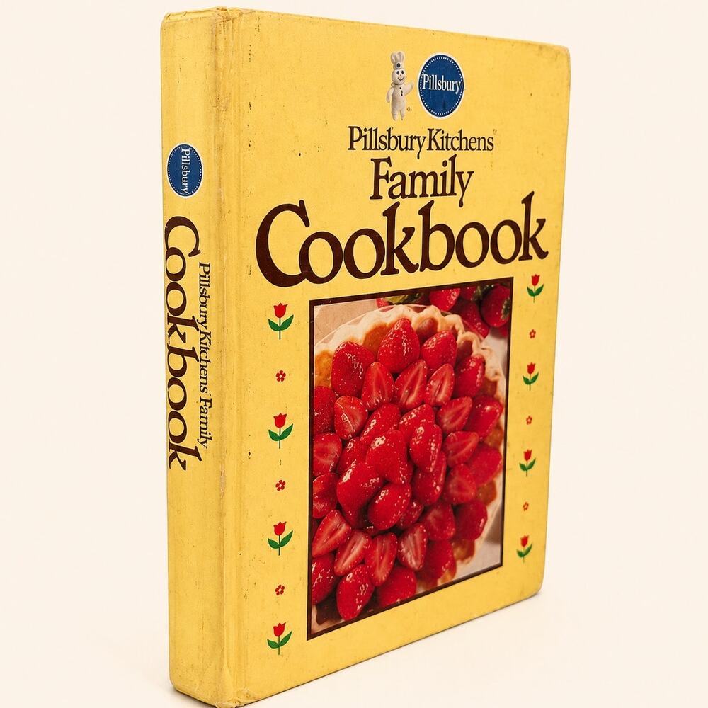 Pillsbury Kitchens Family Cookbook 1979 Vintage Hardcover Recipes Retro Cooking